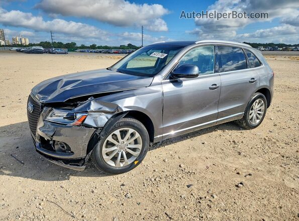WA1C2AFP5HA067517 2017 AUDI Q5 Gray Trasero izquierdo