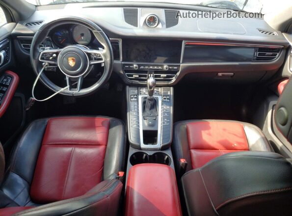 WP1AB2A59MLB36229 2021 PORSCHE MACAN Gray ხელსაწყოთა პანელის ხედი