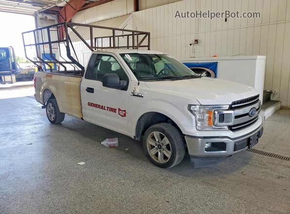 1FTMF1C53KKD93321 2019 FORD F150 Белый Вид спереди