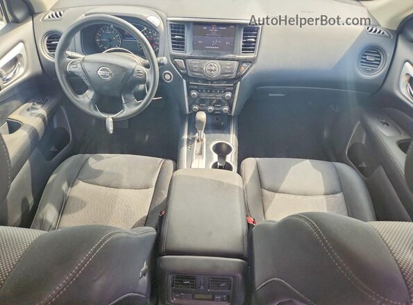 5N1DR2MN4HC600762 2017 NISSAN PATHFINDER White Widok zestawu wskaźników