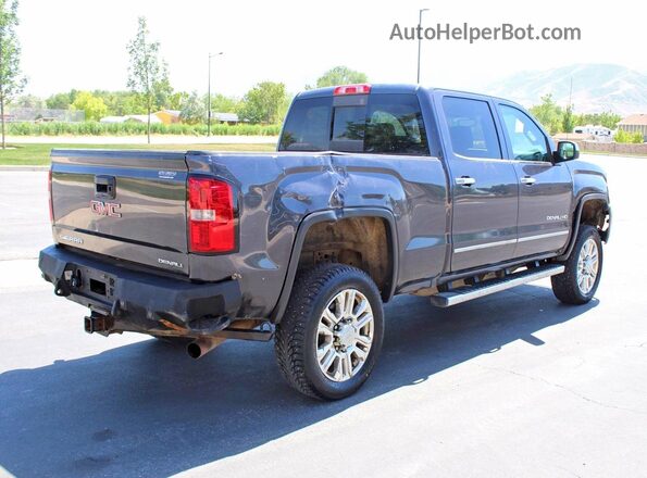 1GT12UEG7GF152425 2016 GMC SIERRA Gray Delantero derecho