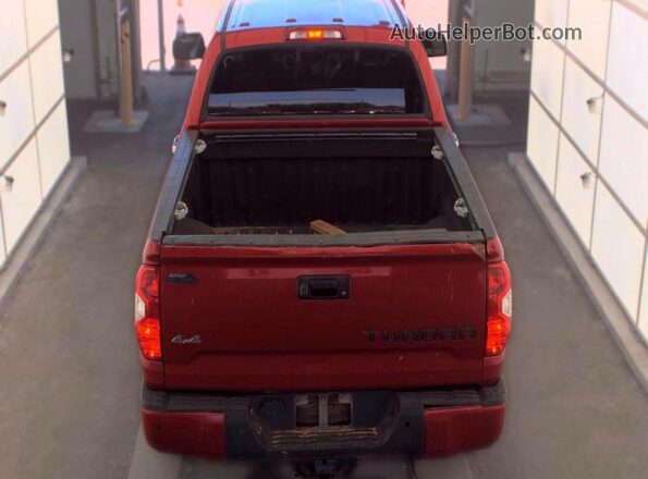 5TFAW5F1XGX566507 2016 TOYOTA TUNDRA Red Вид наклейки з VIN-кодом
