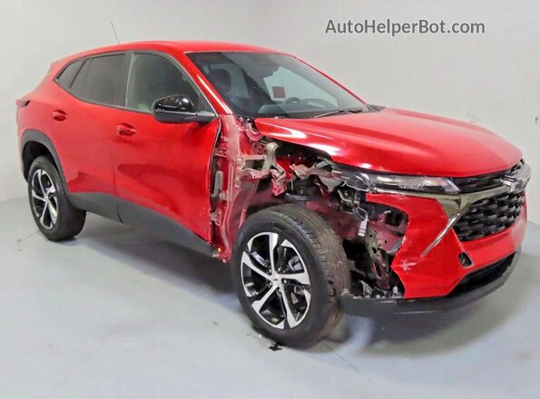 KL77LGEP2TC140152 2026 CHEVROLET TRAX Red Задня ліва чверть