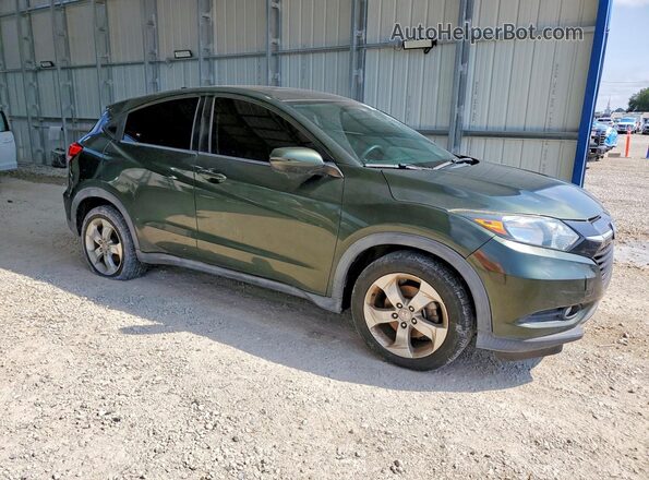 3CZRU5H55GM707136 2016 HONDA HR-V Green Widok z przodu