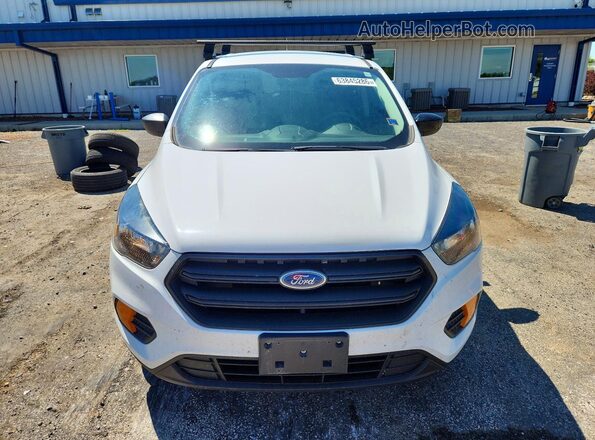 1FMCU0F77JUC89129 2018 FORD ESCAPE Белый Вид сзади