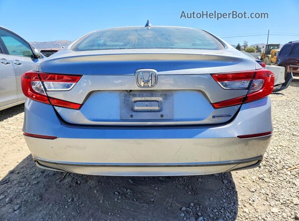 1HGCV3F19KA020746 2019 HONDA ACCORD Серебряный Вид салона спереди