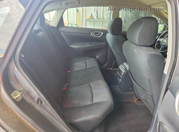 3N1AB7AP6KY315982 2019 NISSAN SENTRA Серый Вид задней части салона