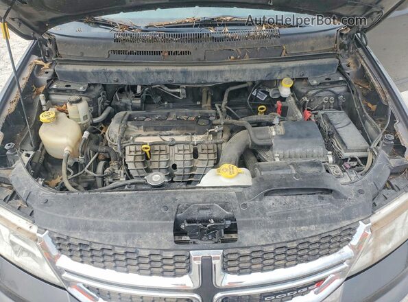 3C4PDCAB2JT496623 2018 DODGE JOURNEY Black Widok naklejki z numerem VIN