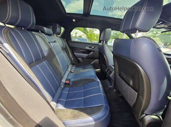 SALYK2FXXLA243724 2020 LAND ROVER RANGE Gray Widok wnętrza z przodu