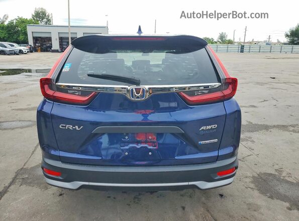7FART6H28LE008185 2020 HONDA CR-V Blue წინა სალონის ხედი