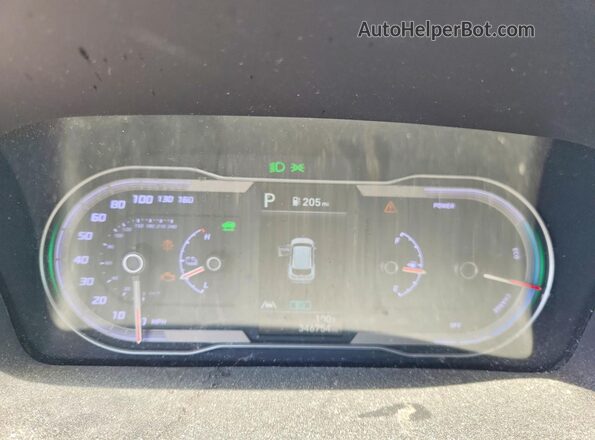 KM8JBCA1XNU031775 2022 HYUNDAI TUCSON Blue Rear seats view