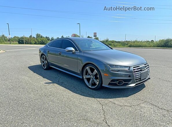 WAUW2AFC3GN010429 2016 AUDI S7 Gray Rear left