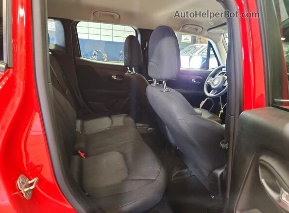 ZACNJBA18LPL21608 2020 JEEP RENEGADE Red Вид задньої частини салону