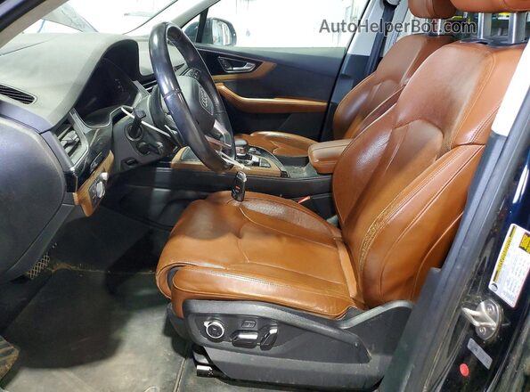 WA1VAAF71HD023346 2023 AUDI Q7 Black Dashboard view