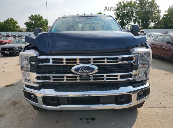 1FT8W3BT0PEC05065 2023 FORD F350 Синий Вид сзади