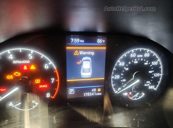 1N4BL4BVXMN365848 2021 NISSAN ALTIMA Black Հետևի նստատեղերի տեսք