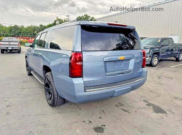 1GNSKJKC7GR237730 2016 CHEVROLET SUBURBAN Blue Trasero derecho