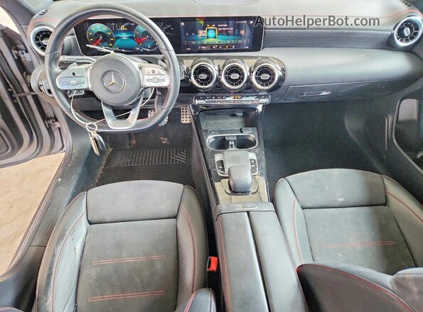 WDD5J4GB7LN064664 2020 MERCEDES-BENZ CLA-CLASS Gray Instrument cluster view