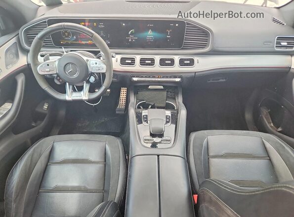 4JGFD6BB7MA246586 2021 MERCEDES-BENZ GLE Black ხელსაწყოთა პანელის ხედი