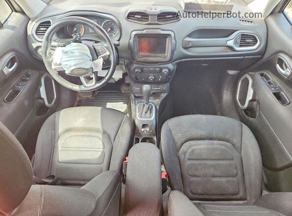 ZACNJBBB3KPK30493 2019 JEEP RENEGADE Silver Instrument cluster view