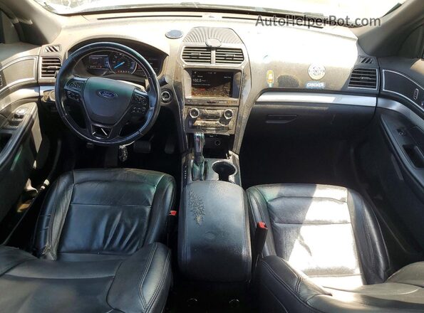 1FM5K7DH2HGB15156 2017 FORD EXPLORER Серый Вид щитка приборов