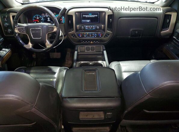 3GTU2PEJ3JG337412 2018 GMC SIERRA Белый Вид щитка приборов