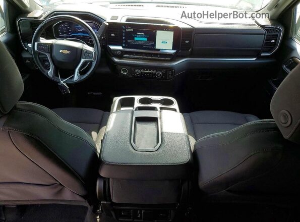 1GCPDKEKXRZ267468 2024 CHEVROLET SILVERADO Silver ხელსაწყოთა პანელის ხედი