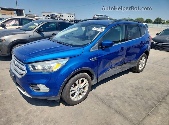 1FMCU9HD5KUC07939 2019 FORD ESCAPE Синий Задняя левая четверть