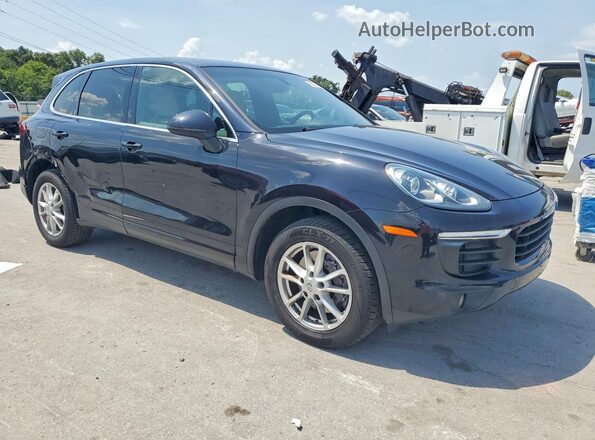 WP1AA2A27GKA13371 2016 PORSCHE CAYENNE Black Դիմացի տեսք