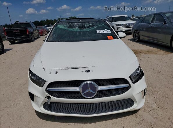 WDD3G4EB4KW015634 2019 MERCEDES-BENZ A White Widok z tyłu