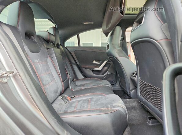 WDD5J4GB7LN064664 2020 MERCEDES-BENZ CLA-CLASS Gray Rear interior view