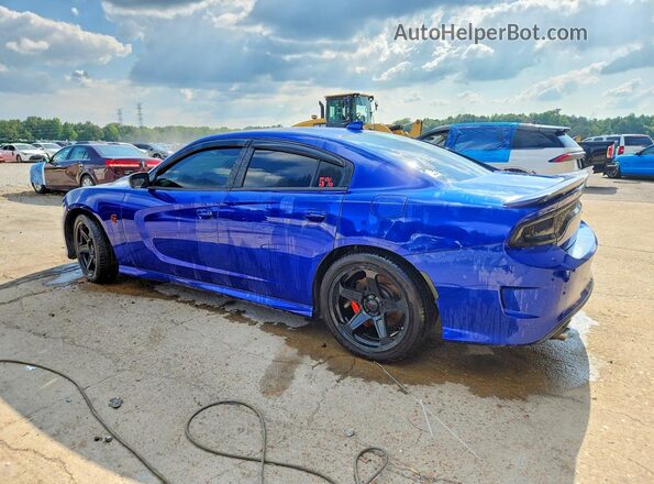 2C3CDXL90KH595360 2019 DODGE CHARGER Blue Tył prawy