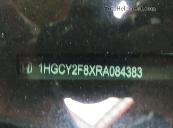 1HGCY2F8XRA084383 2024 HONDA ACCORD White Вид задньої частини салону