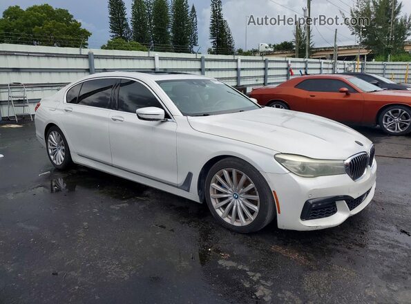 WBA7E2C51GG547862 2016 BMW 7 SERIES White Դիմացի տեսք