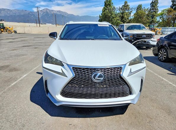 JTJYARBZ8G2029127 2016 LEXUS NX White Widok z tyłu