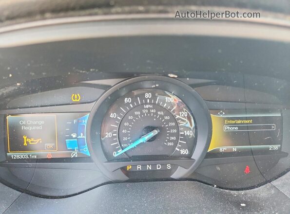3FA6P0HD9JR160480 2018 FORD FUSION Blue Vista de los asientos traseros