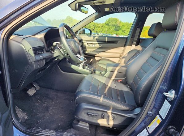 2HKRS6H89SH806908 2025 HONDA CR-V Blue Dashboard view