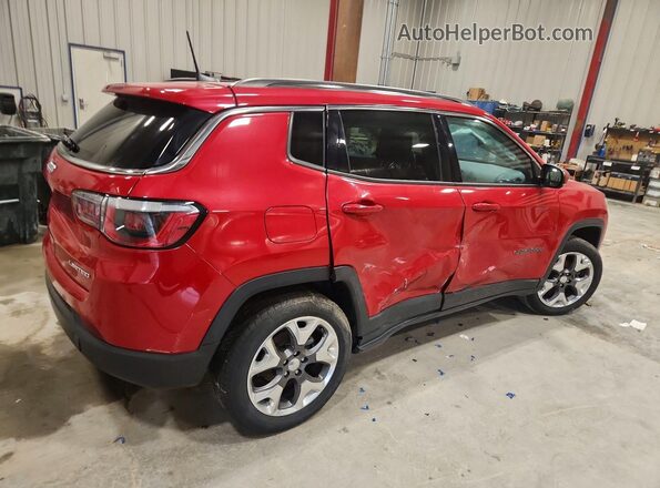 3C4NJDCB2KT854582 2019 JEEP COMPASS Красный Передняя правая четверть