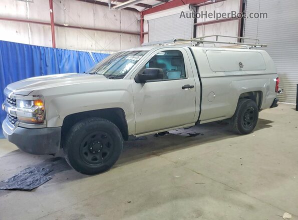 1GCNCNEH9GZ263716 2016 CHEVROLET SILVERADO Silver Tył lewy
