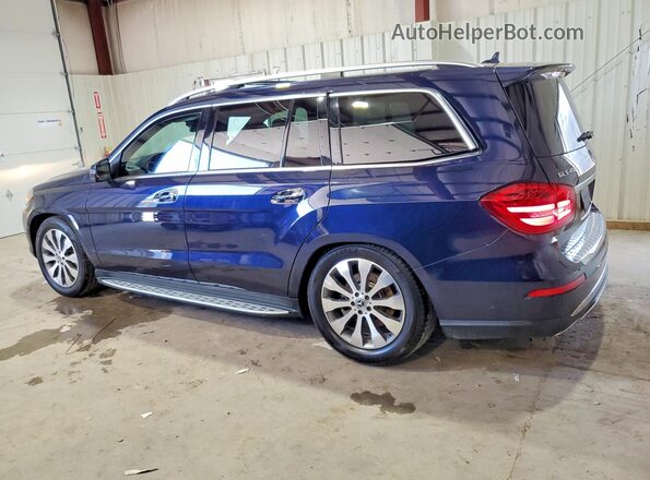 4JGDF6EE8HA981509 2017 MERCEDES-BENZ GLS-CLASS Blue Trasero derecho
