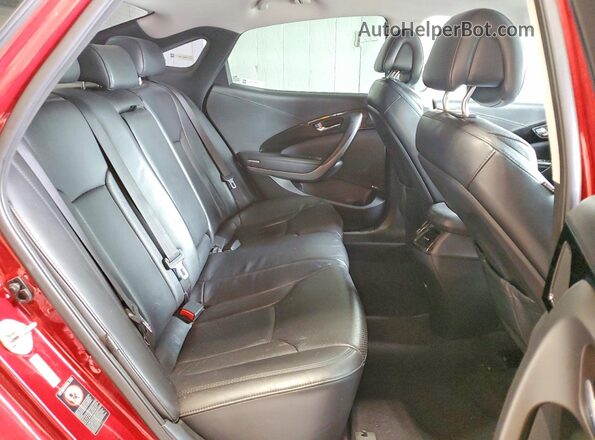 KMHFG4JG8GA505549 2016 HYUNDAI AZERA Красный Вид задней части салона