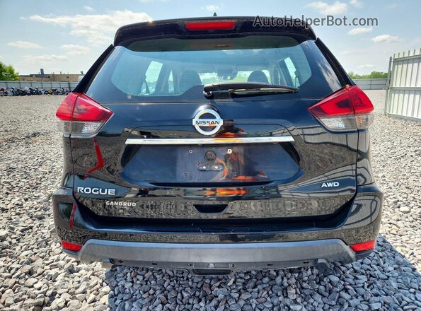 KNMAT2MV5KP534487 2019 NISSAN ROGUE Черный Вид салона спереди