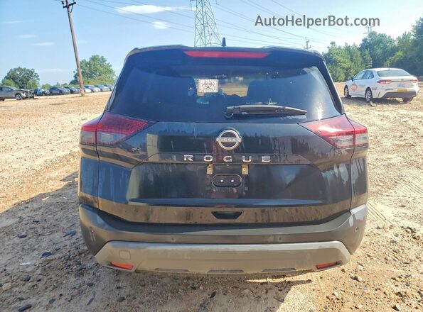 5N1BT3AA8PC866347 2023 NISSAN ROGUE Black Widok wnętrza z przodu