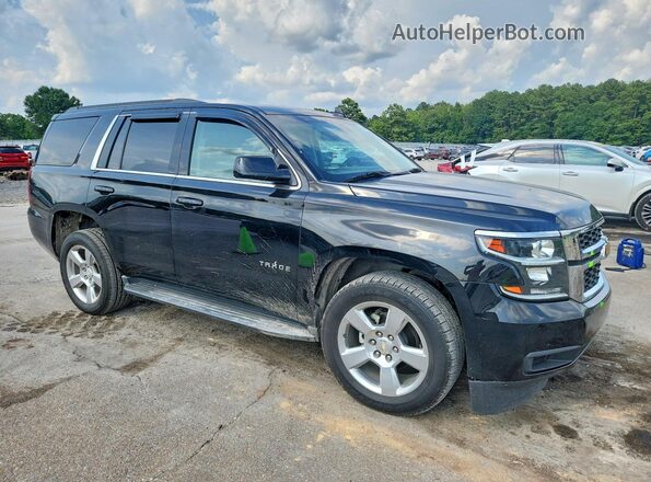 1GNSCAKC7JR185360 2018 CHEVROLET TAHOE Black Vista frontal