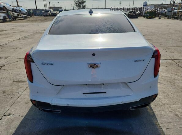 1G6DJ5RK5P0123158 2023 CADILLAC CT4 White წინა სალონის ხედი