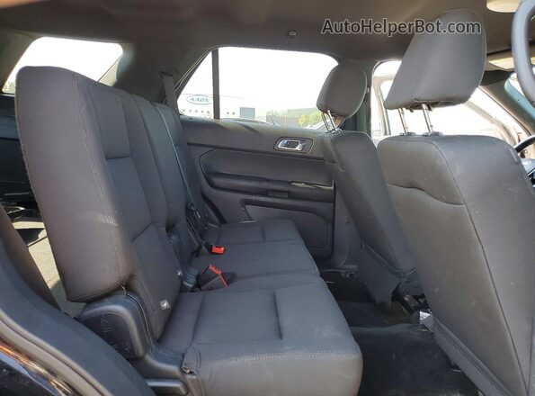 1FM5K8AT3HGC35594 2017 FORD EXPLORER Black Widok komory silnika