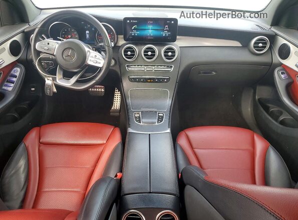 W1N0J8EB8NG030313 2022 MERCEDES-BENZ GLC-CLASS White ხელსაწყოთა პანელის ხედი