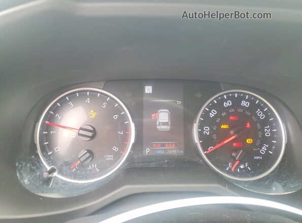 2T3G1RFV8NC260637 2022 TOYOTA RAV4 Белый Вид задних сидений
