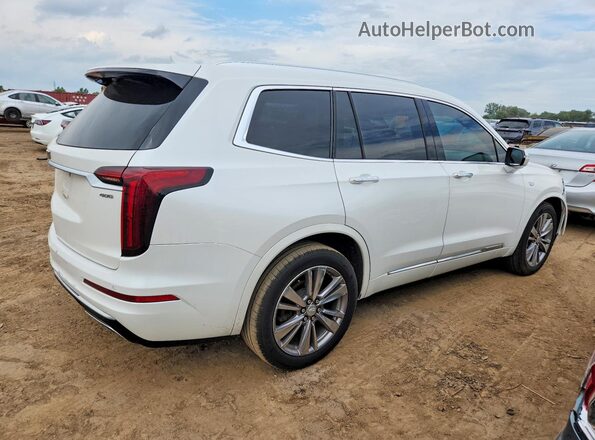1GYKPCRS6MZ179201 2021 CADILLAC XT6 White Delantero derecho