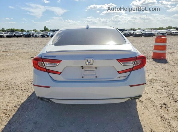 1HGCV1F35JA119293 2018 HONDA ACCORD White Vista interior delantera